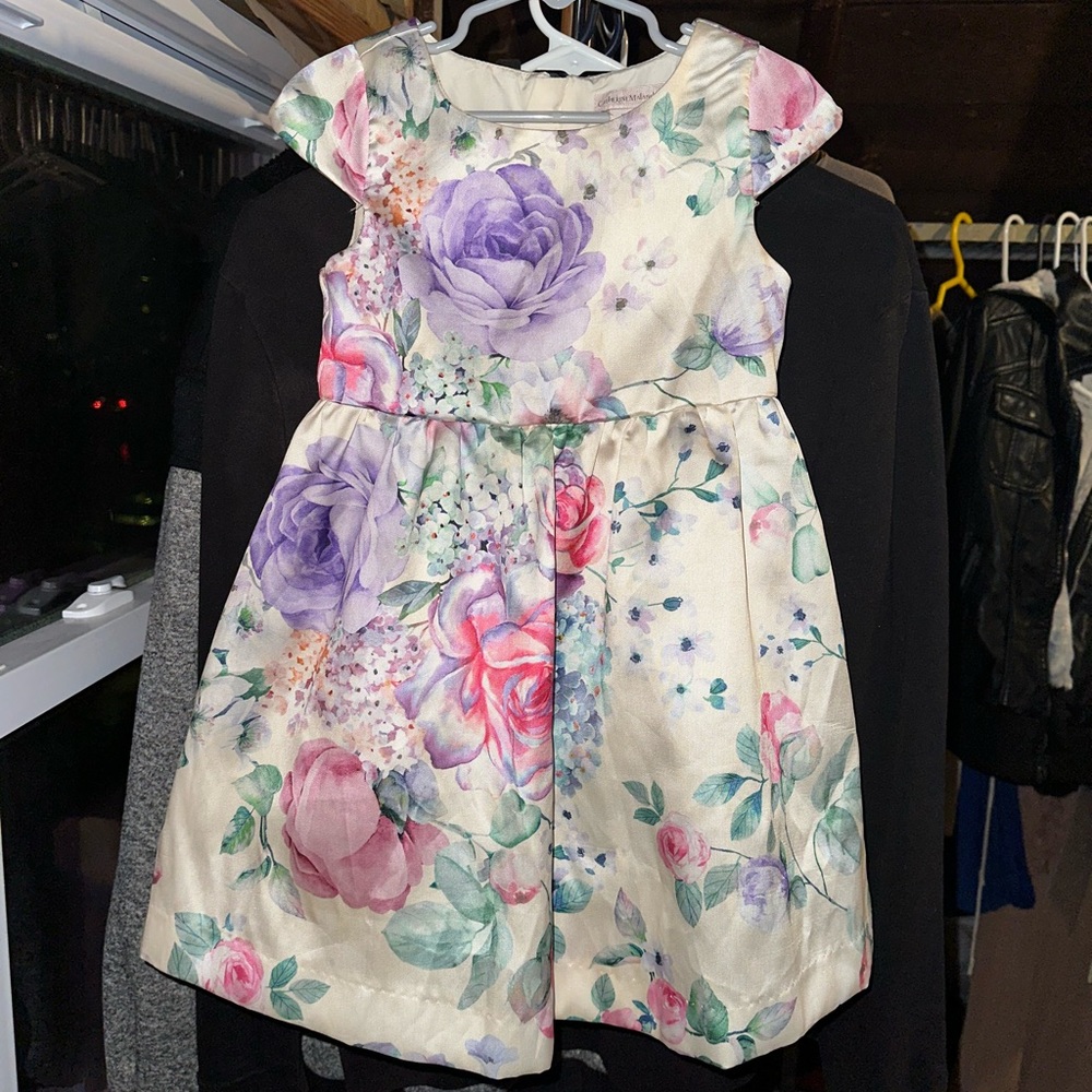 Toddler floral dress